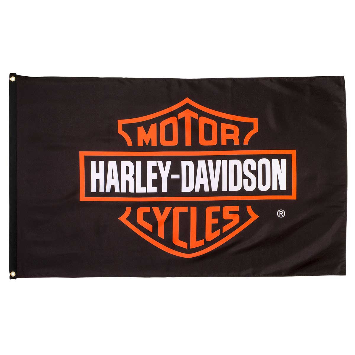 HARLEY DAVIDSON  BAR & SHIELD FLAG LARGE