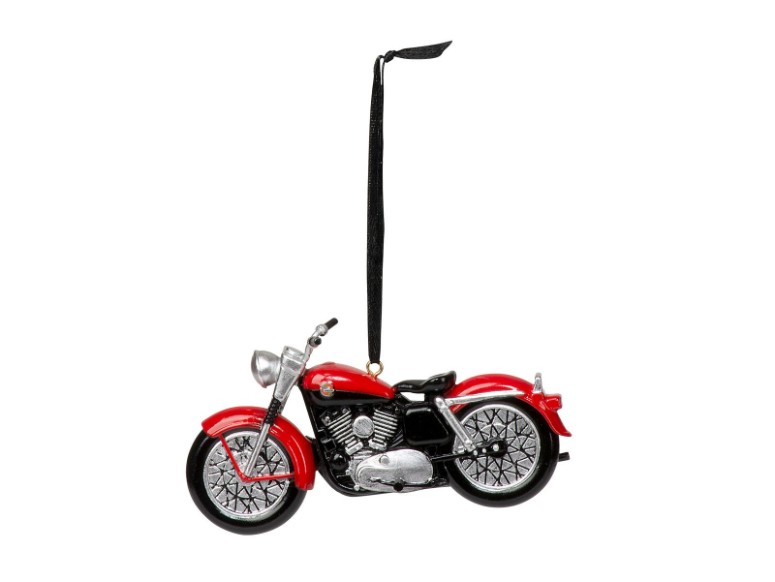 Ornement de sapin en forme de moto Sportster