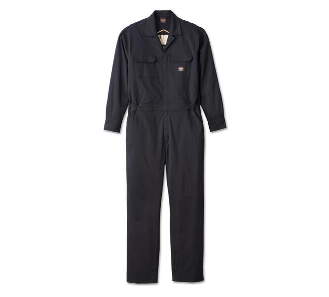 HARLEY DAVIDSON COVERALL-120TH,WOVEN,BLACK