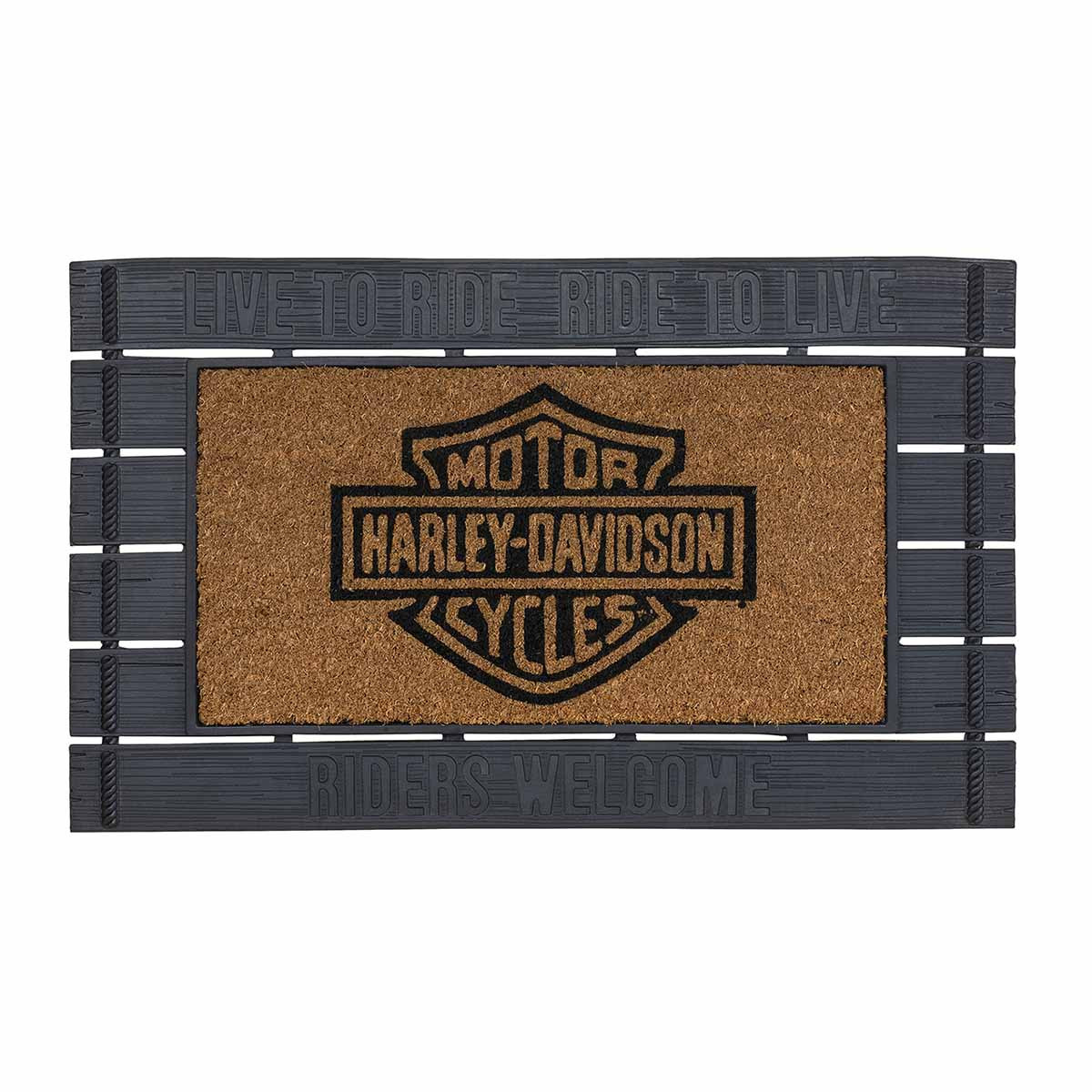 HARLEY DAVIDSON RIDERS WELCOME ENTRY MAT