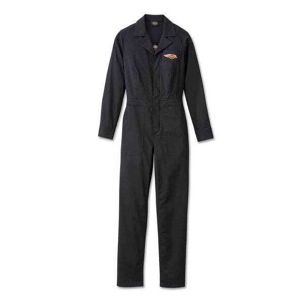 HARLEY DAVIDSON COVERALL-120TH,WOVEN,BLACK