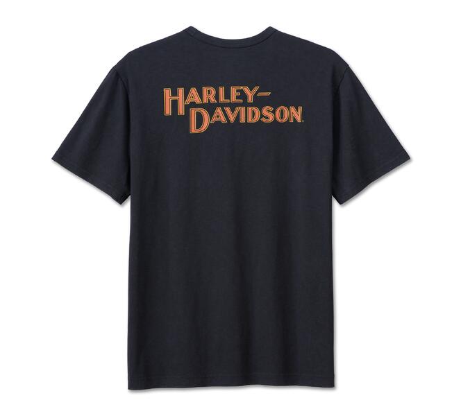 HARLEY DAVIDSON T-Shirt Harley-Davidson Whiplash Pocket noir