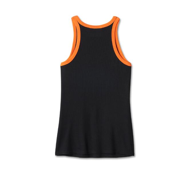 HARLEY DAVIDSON TANK-KNIT,BLACK