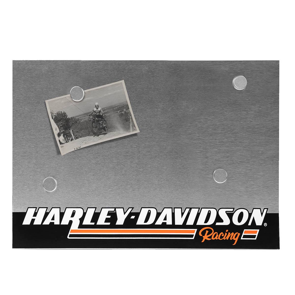 HARLEY DAVIDSON RACING MAGNETIC MESSAGER BOARD
