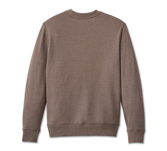 HARLEY DAVIDSON SWEATSHIRT-KNIT,GREY