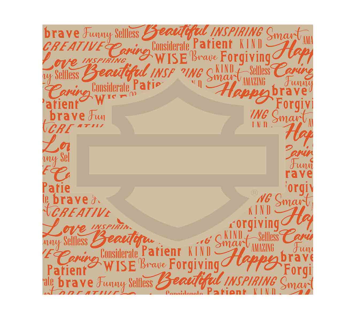 H-D BRAVE & BEAUTIFUL REPEAT MOTHERS’S DAY CARD