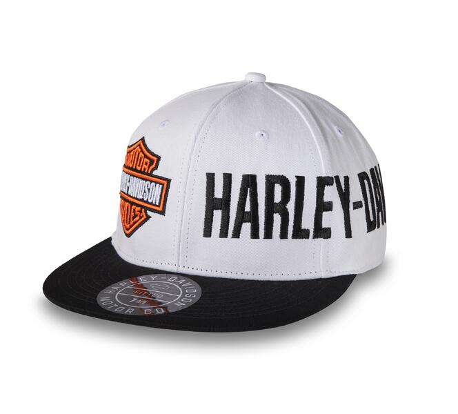 HARLEY DAVIDSON HAT-WOVEN,WHITE