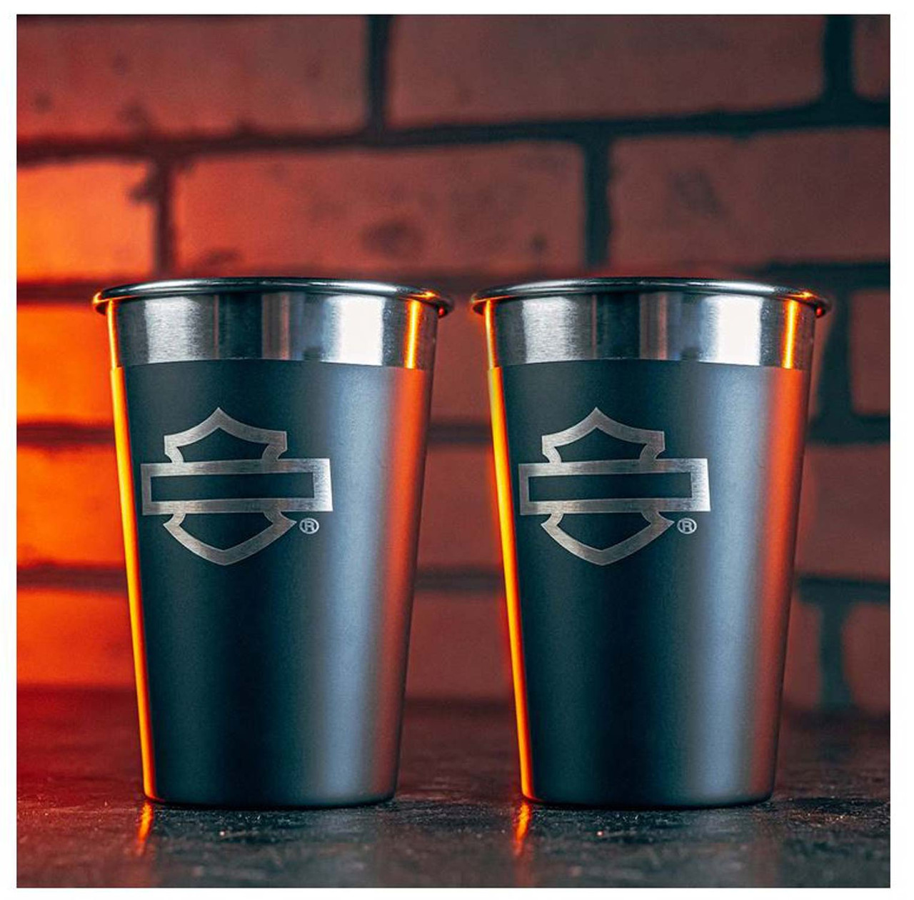 Verres en acier inoxydable