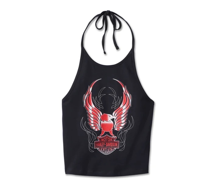 HARLEY DAVIDSON TANK-KNIT,BLACK