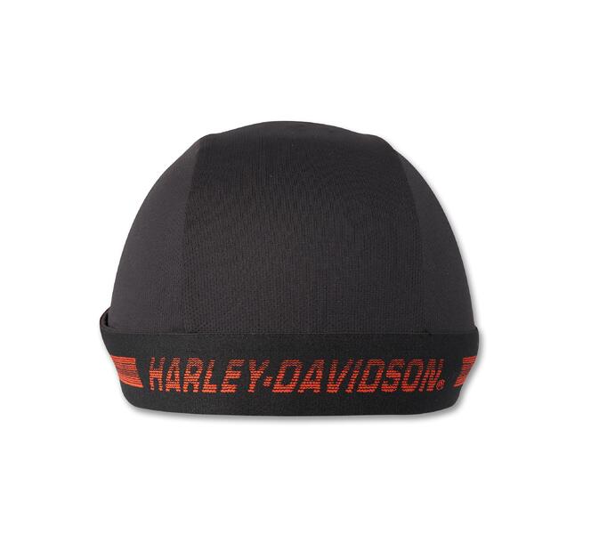 HARLEY DAVIDSON SKULL CAP-KNIT,BLACK