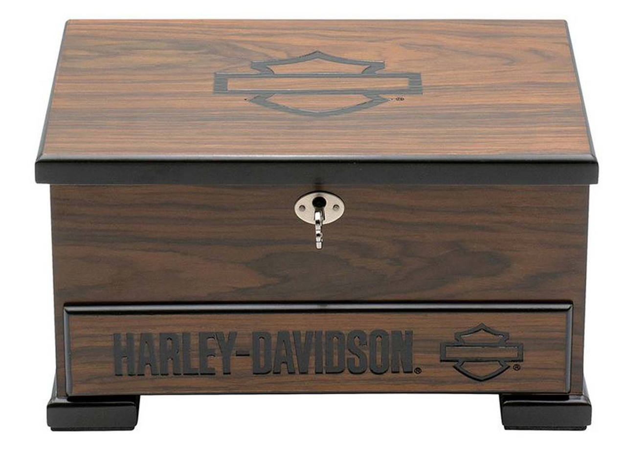 HARLEY DAVIDSON OPEN B&S JEWELRY BOX