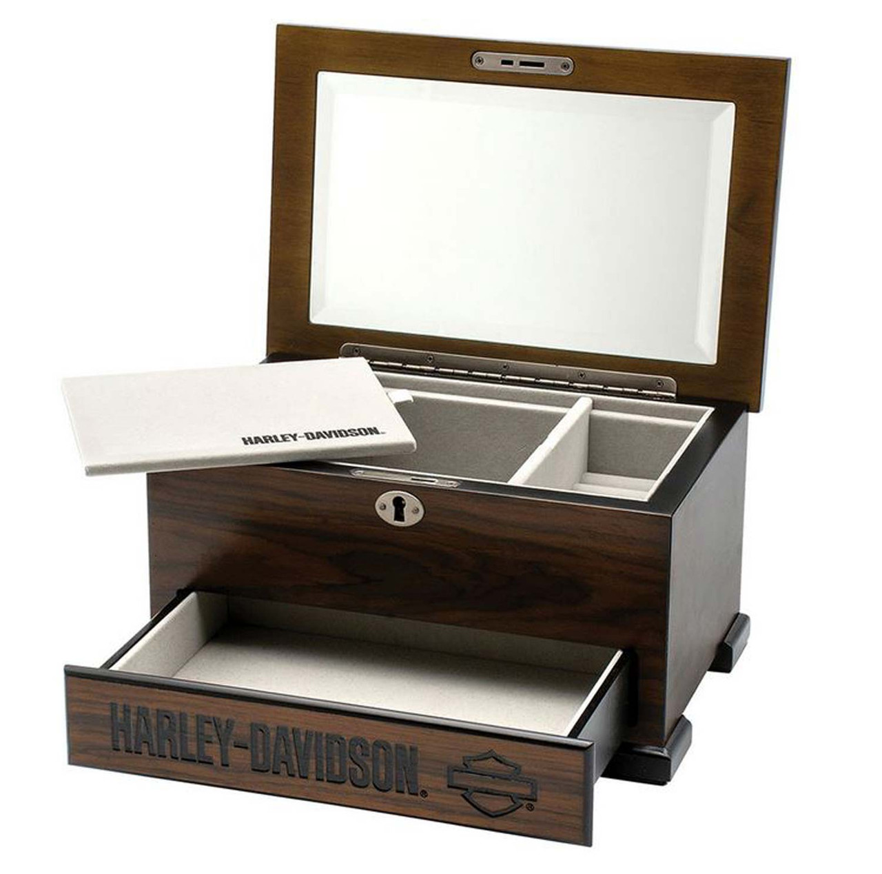 HARLEY DAVIDSON OPEN B&S JEWELRY BOX