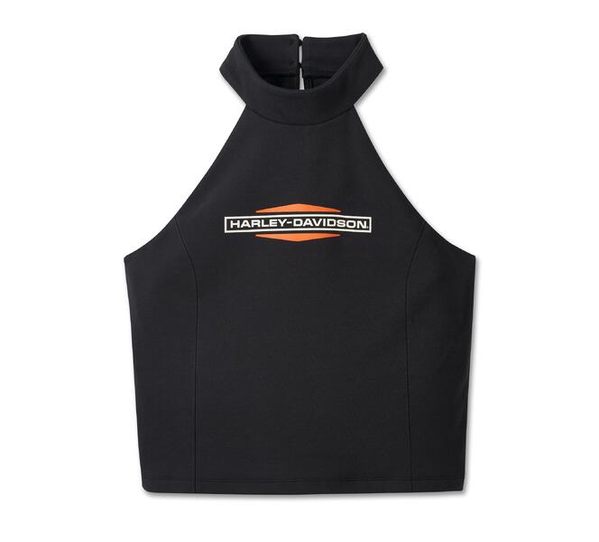 HARLEY DAVIDSON TANK-KNIT,BLACK