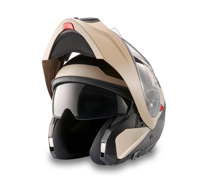 HARLEY DAVIDSON HELMET-EVO,MODULAR,(X17),DOT/ECE,BLK/TAN