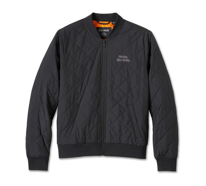 HARLEY DAVIDSON JACKET-WOVEN,BLACK