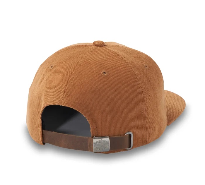 HARLEY DAVIDSON HAT-WOVEN,BROWN