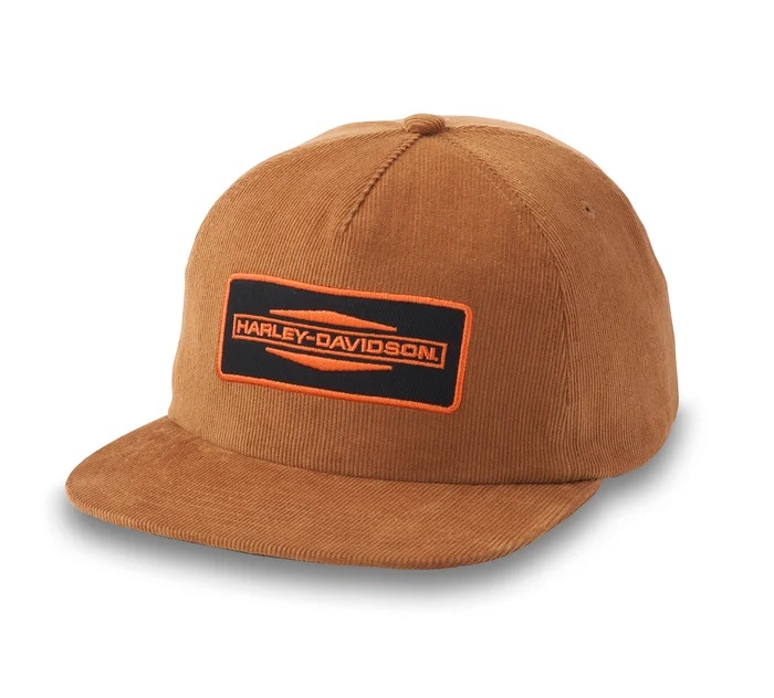 HARLEY DAVIDSON HAT-WOVEN,BROWN