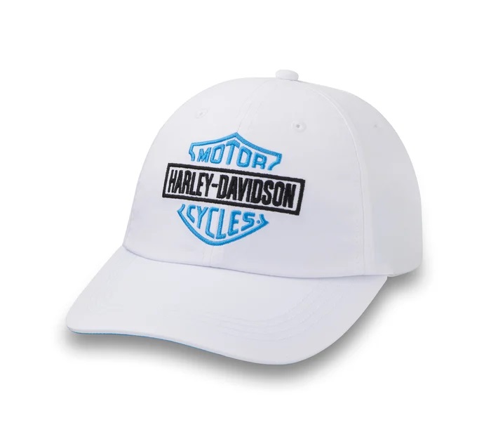 HARLEY DAVIDSON HAT-WOVEN,WHITE