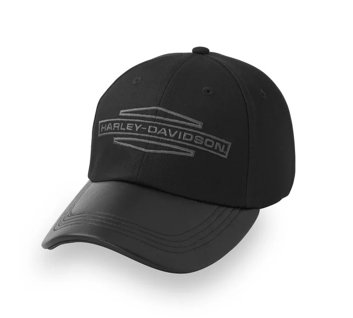 HARLEY DAVIDSON HAT-WOVEN,BLACK