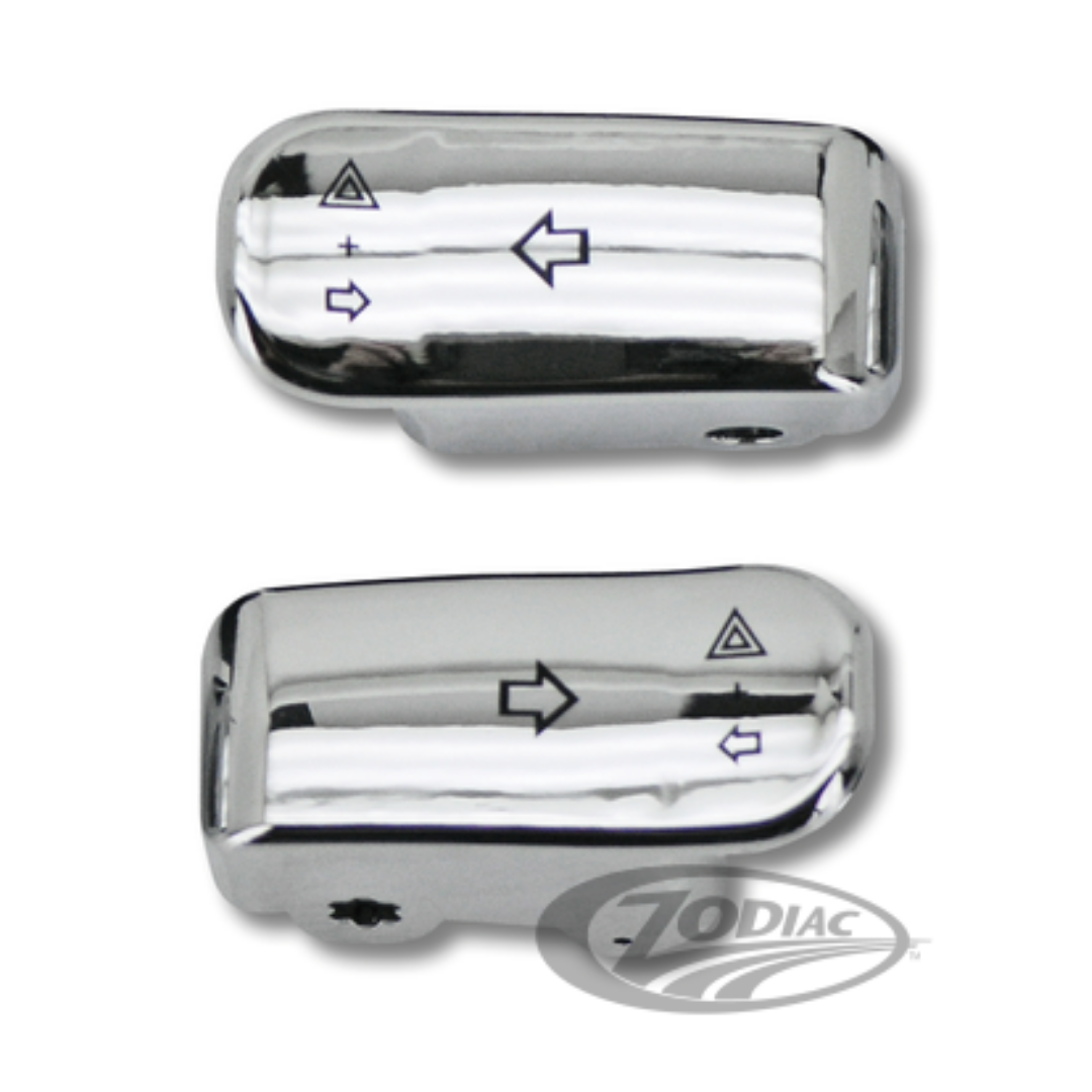 Capuchons d’extension de clignotants - chrome - Zodiac