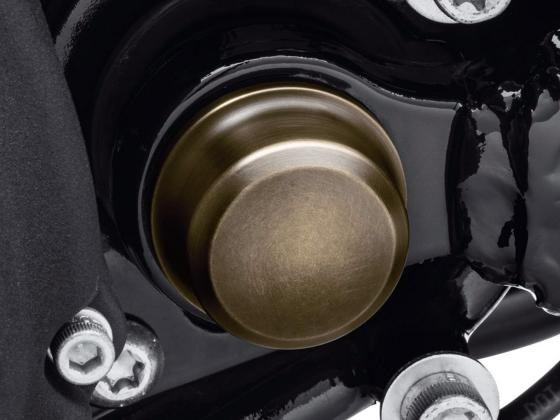 Cache-boulons de pivot de bras oscillant – Collection laiton – Côté gauche uniquement