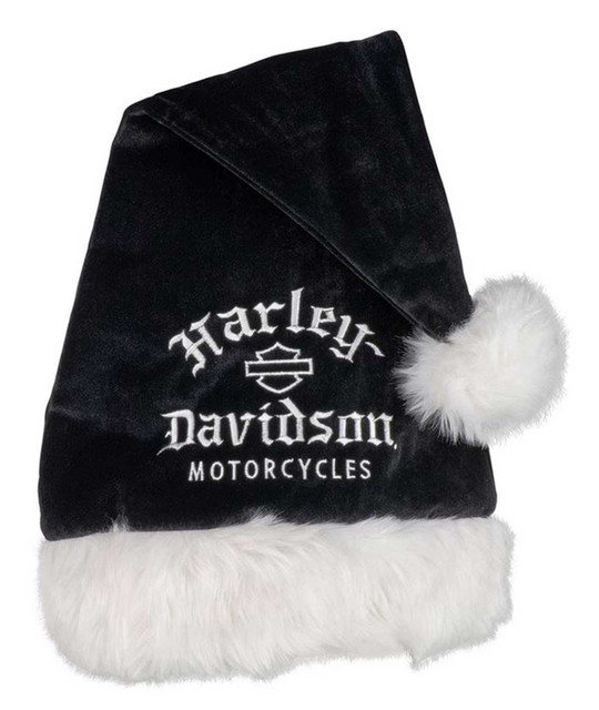 HARLEY DAVIDSON OLD ENGLISH SANTA HAT