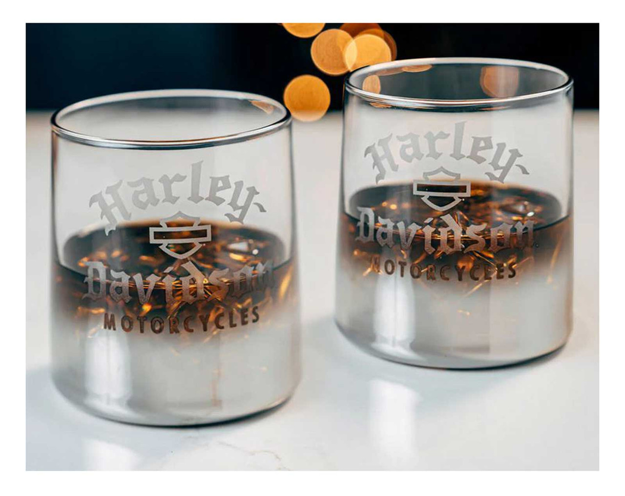 Verres à cocktail – finition en dégradé