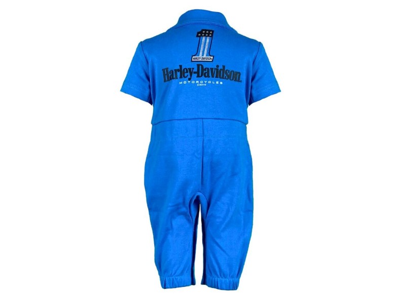 Salopette Harley-Davidson® pour bébé – 0/3M, 3/6M, 6/9M, 9/12M, 12/18M