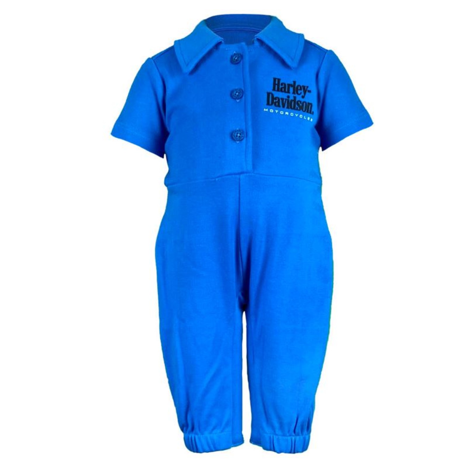 HARLEY DAVIDSON ENFANT - SALOPETTE GARCON GRANDEUR 0/3M, 3/6M, 6/9M, 9/12M, 12/18M