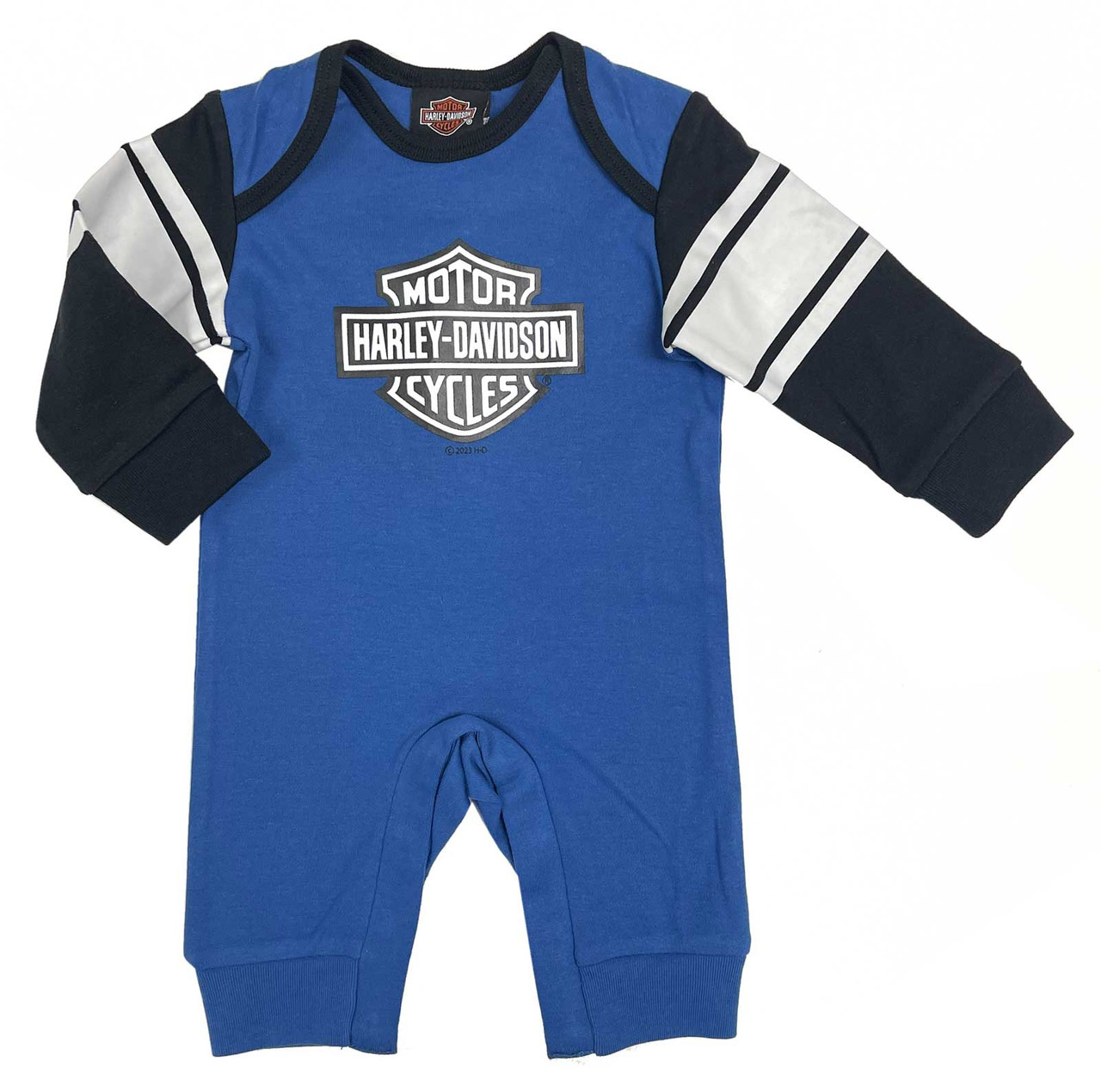 HARLEY DAVIDSON ENFANT - SALOPETTE GARCON GRANDEUR 6/9M, 9/12M, 12/18M