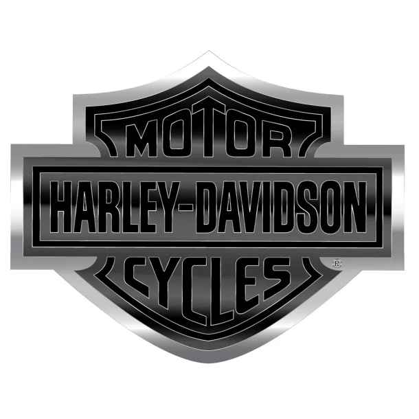 HARLEY DAVIDSON VOITURE - DÉCALCOMANIE EN ALUMINIUM MOULABLE