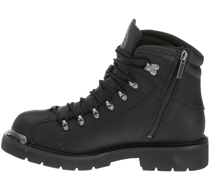 HARLEY DAVIDSON HOMME – BOTTE ELECTRON RIDE 6POUCES IMPERMÉABLE – NOIR