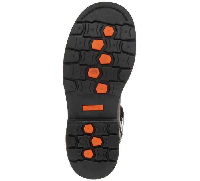 HARLEY DAVIDSON HOMME – BOTTE ELECTRON RIDE 6POUCES IMPERMÉABLE – NOIR