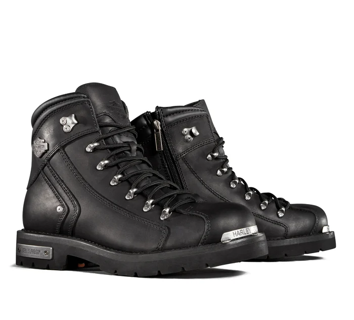HARLEY DAVIDSON HOMME - BOTTE ELECTRON RIDE 6POUCES IMPERMÉABLE - NOIR