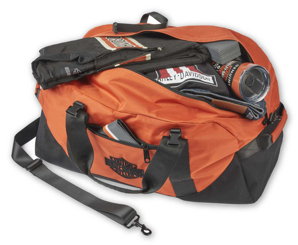 HARLEY DAVIDSON VOYAGE – SAC BANDOUILLÈRE LARGE – ORANGE