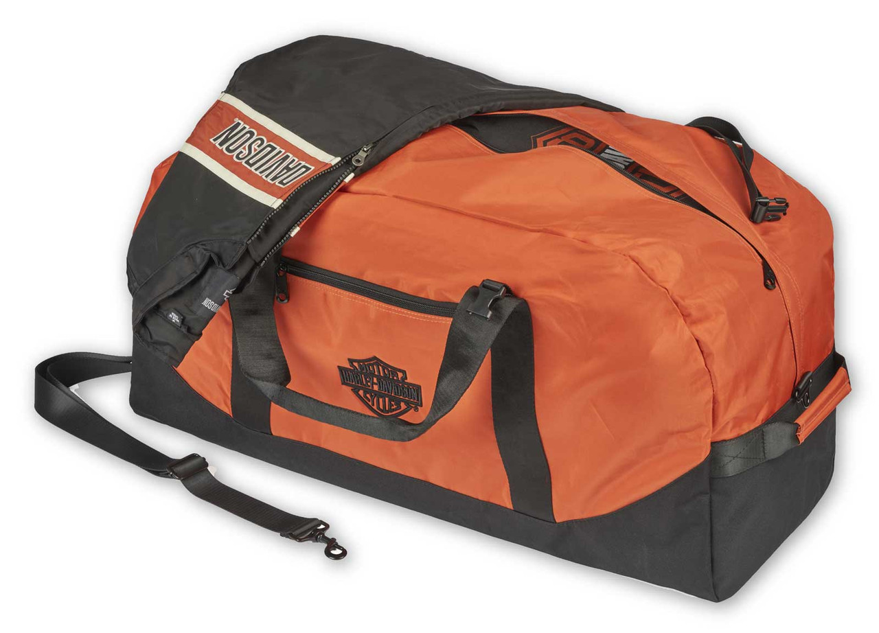 HARLEY DAVIDSON VOYAGE - SAC BANDOUILLÈRE LARGE - ORANGE