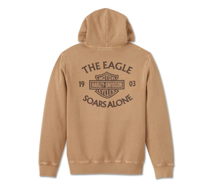 HARLEY DAVIDSON HOMME – CHANDAIL À CAPUCHON – TAN