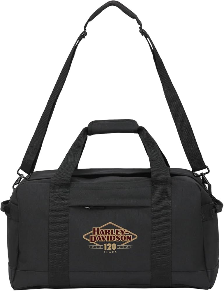 HARLEY DAVIDSON VOYAGE - SAC BANDOUILLÈRE 120E ANNIVERSAIRE - NOIR
