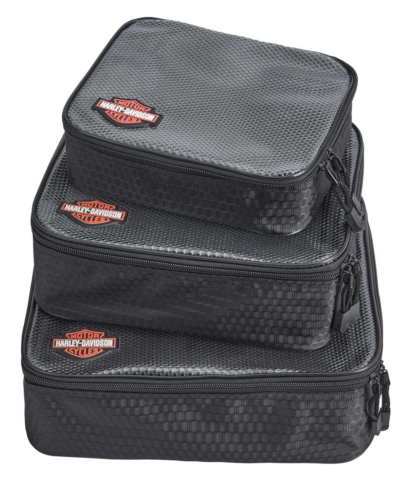 HARLEY DAVIDSON VOYAGE - ENSEMBLE 3 POCHETTES