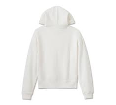 HARLEY DAVIDSON FEMME – CHANDAIL À CAPUCHON – BLANC