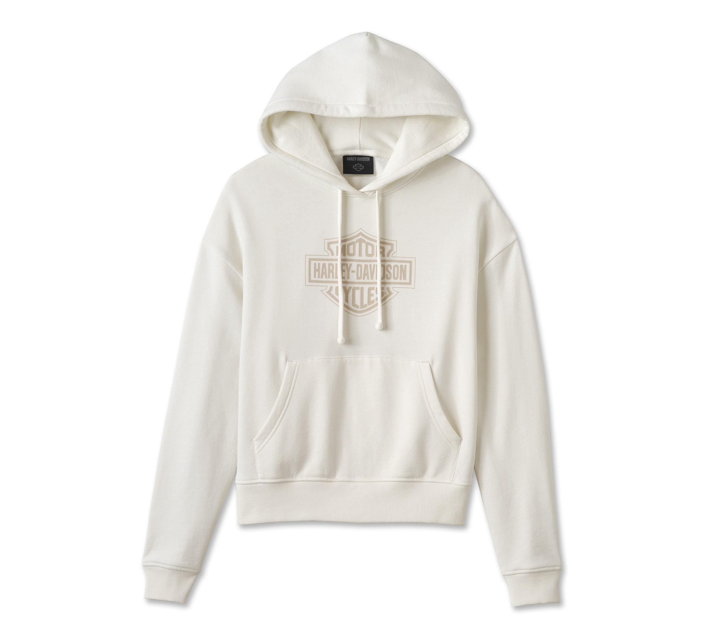 HARLEY DAVIDSON FEMME - CHANDAIL À CAPUCHON - BLANC