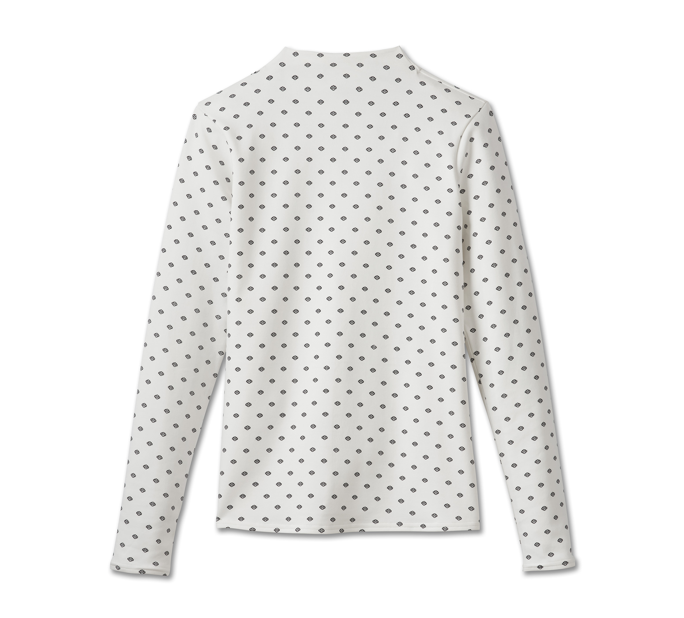 HARLEY DAVIDSON FEMME - CHANDAIL MANCHE LONGUE IMPRIMÉ - BLANC