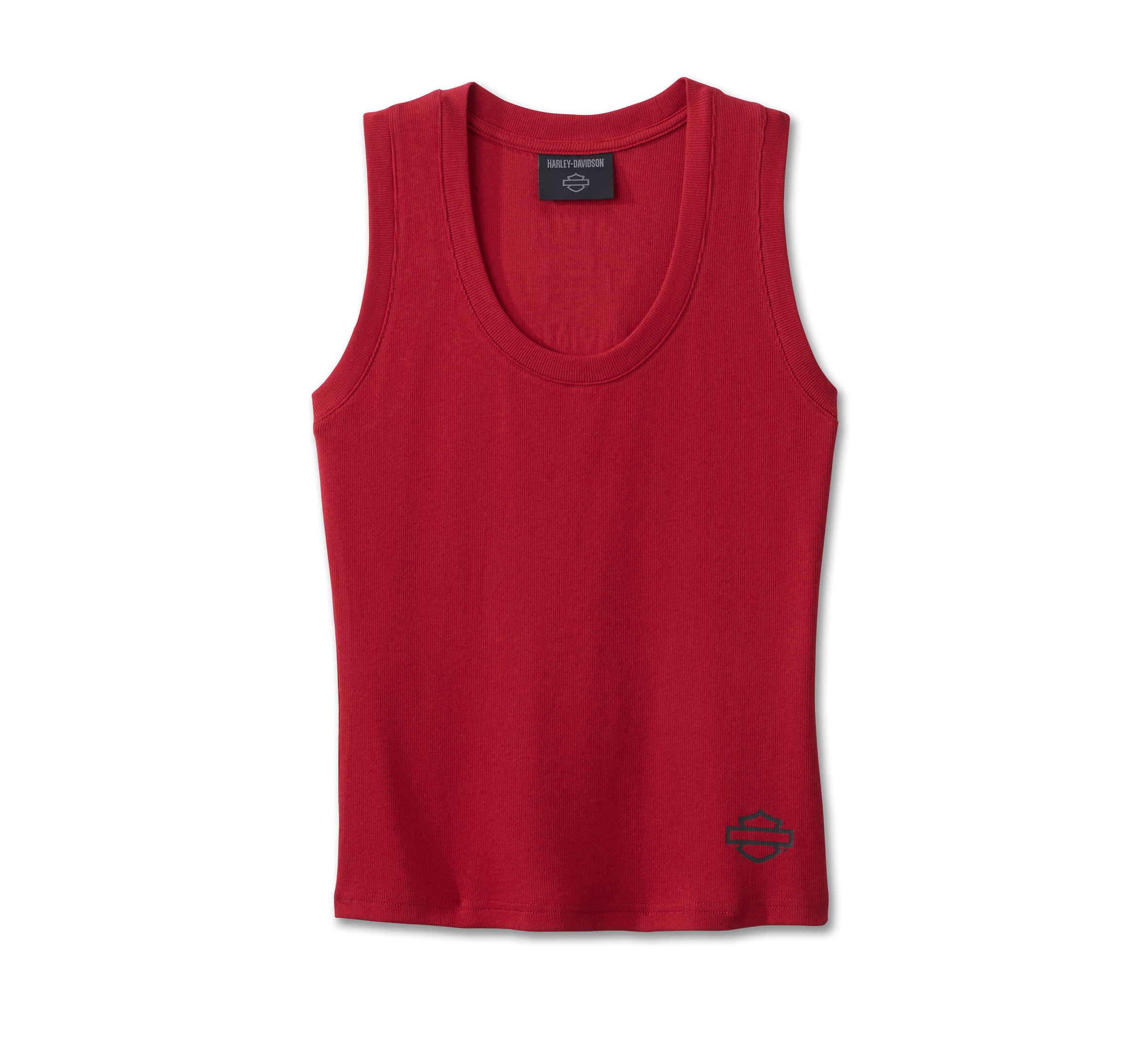 HARLEY DAVIDSON FEMME - CAMISOLE COL ''U'' - ROUGE