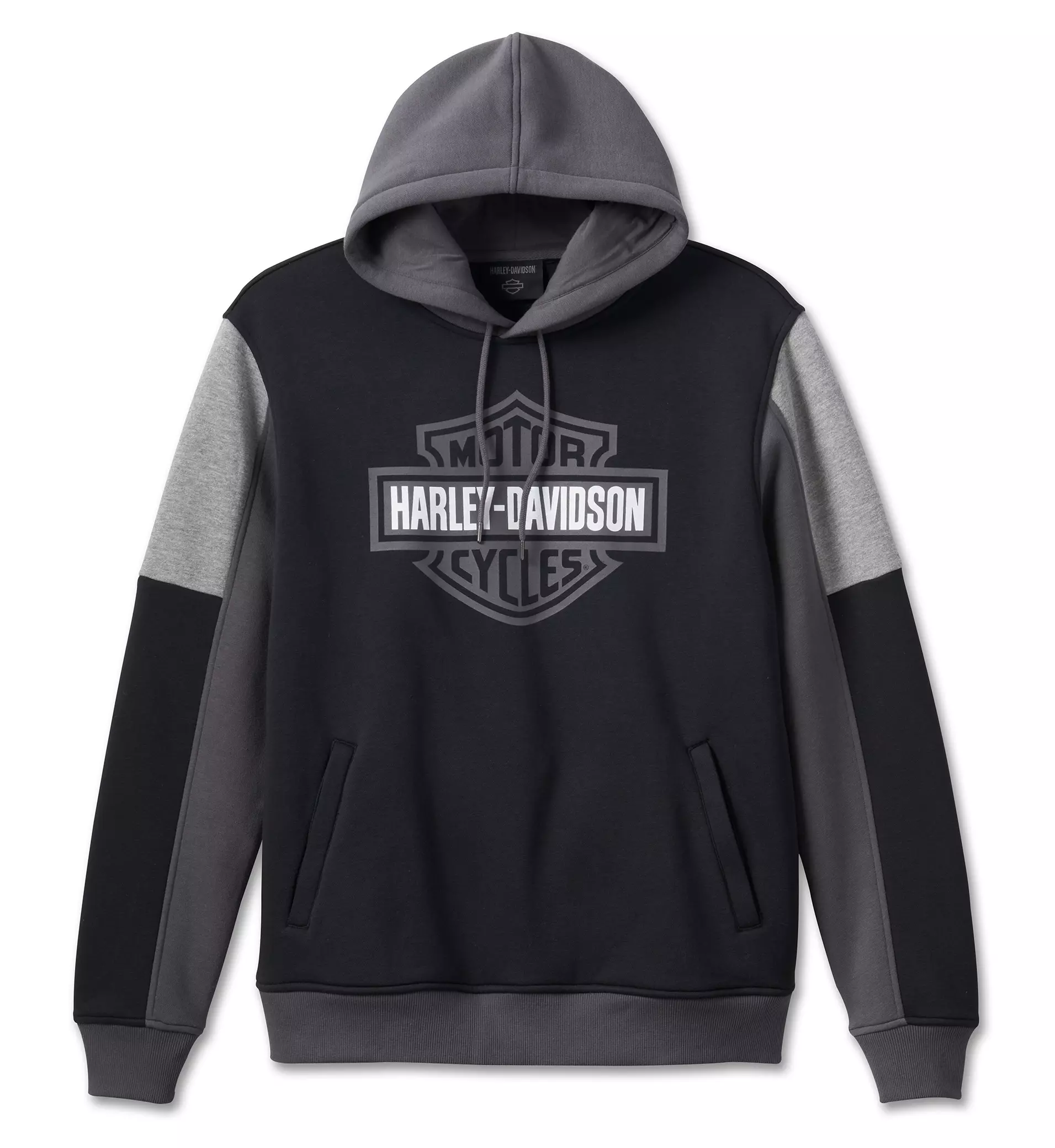 HARLEY DAVIDSON HOMME - CHANDAIL À CAPUCHON - GRIS/NOIR