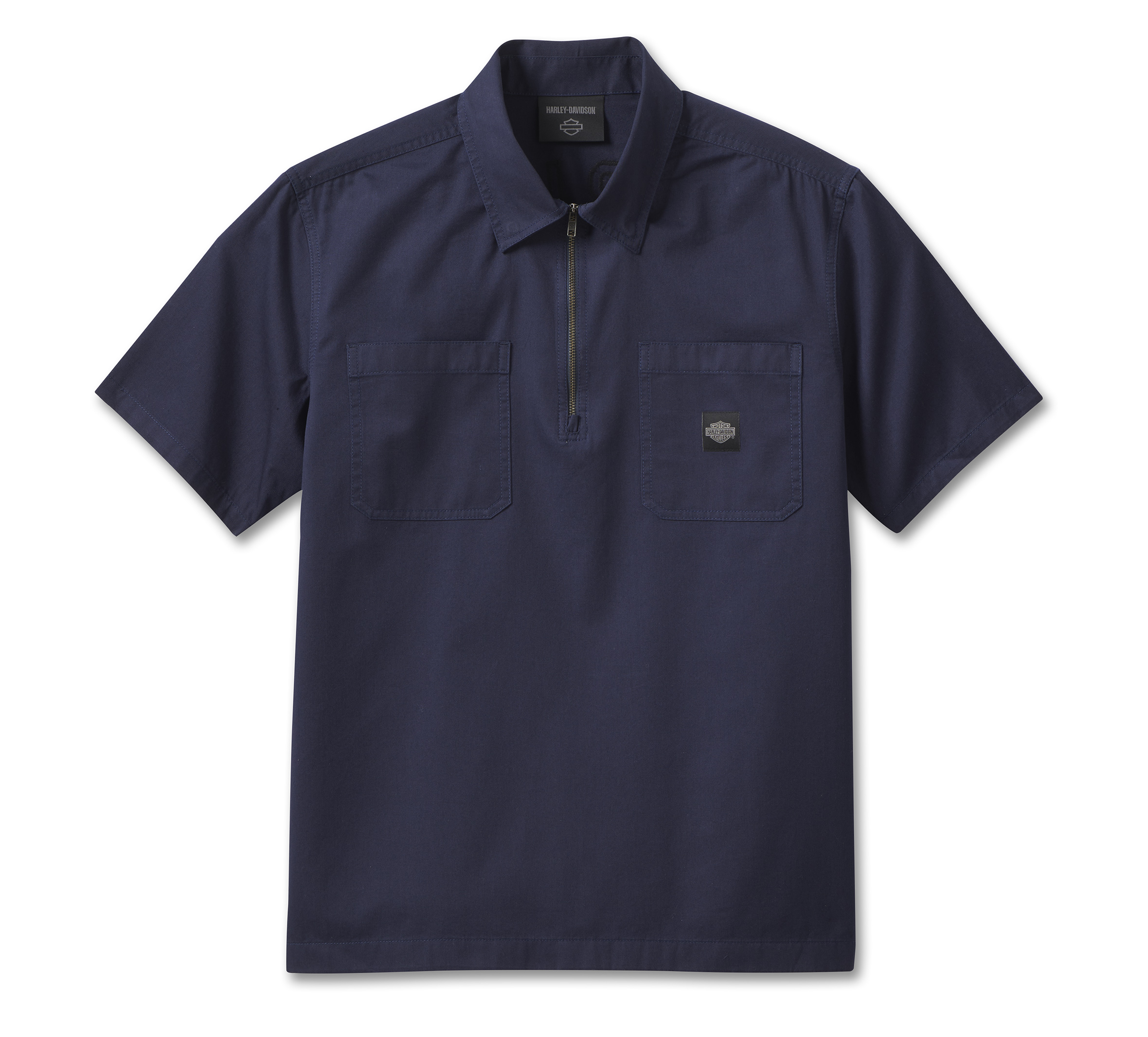 HARLEY DAVIDSON HOMME - CHEMISE WORK STAPLE - MARINE