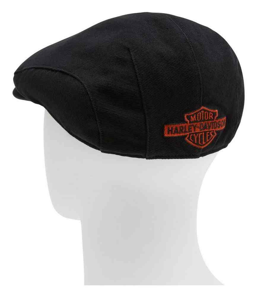HARLEY DAVIDSON HOMME – CASQUETTE IVY – NOIR/ORANGE