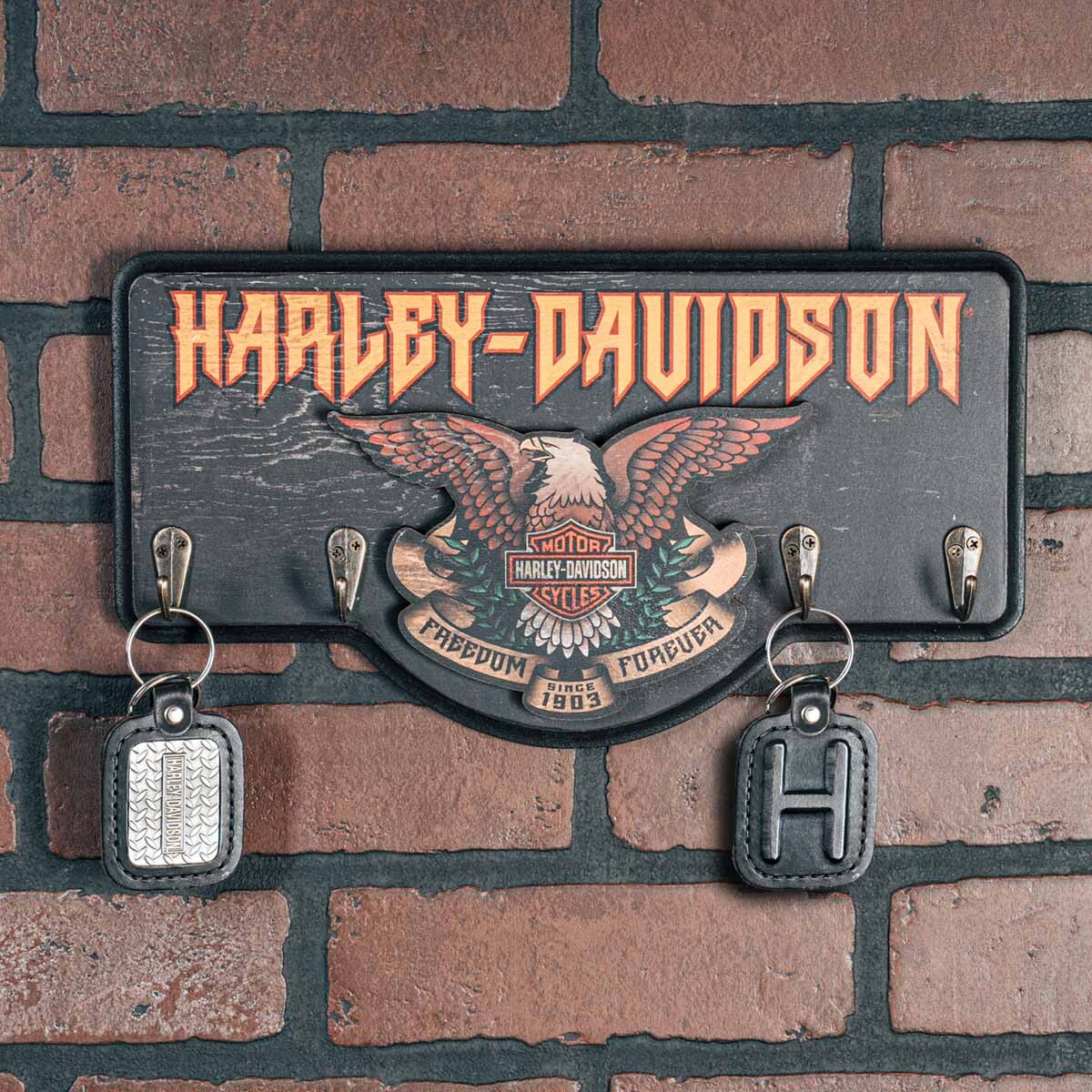 HARLEY DAVIDSON H-D HARD ROCK EAGLE KEY RACK