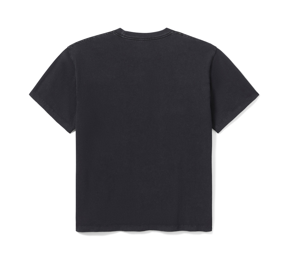 HARLEY DAVIDSON TEE-KNIT,BLACK