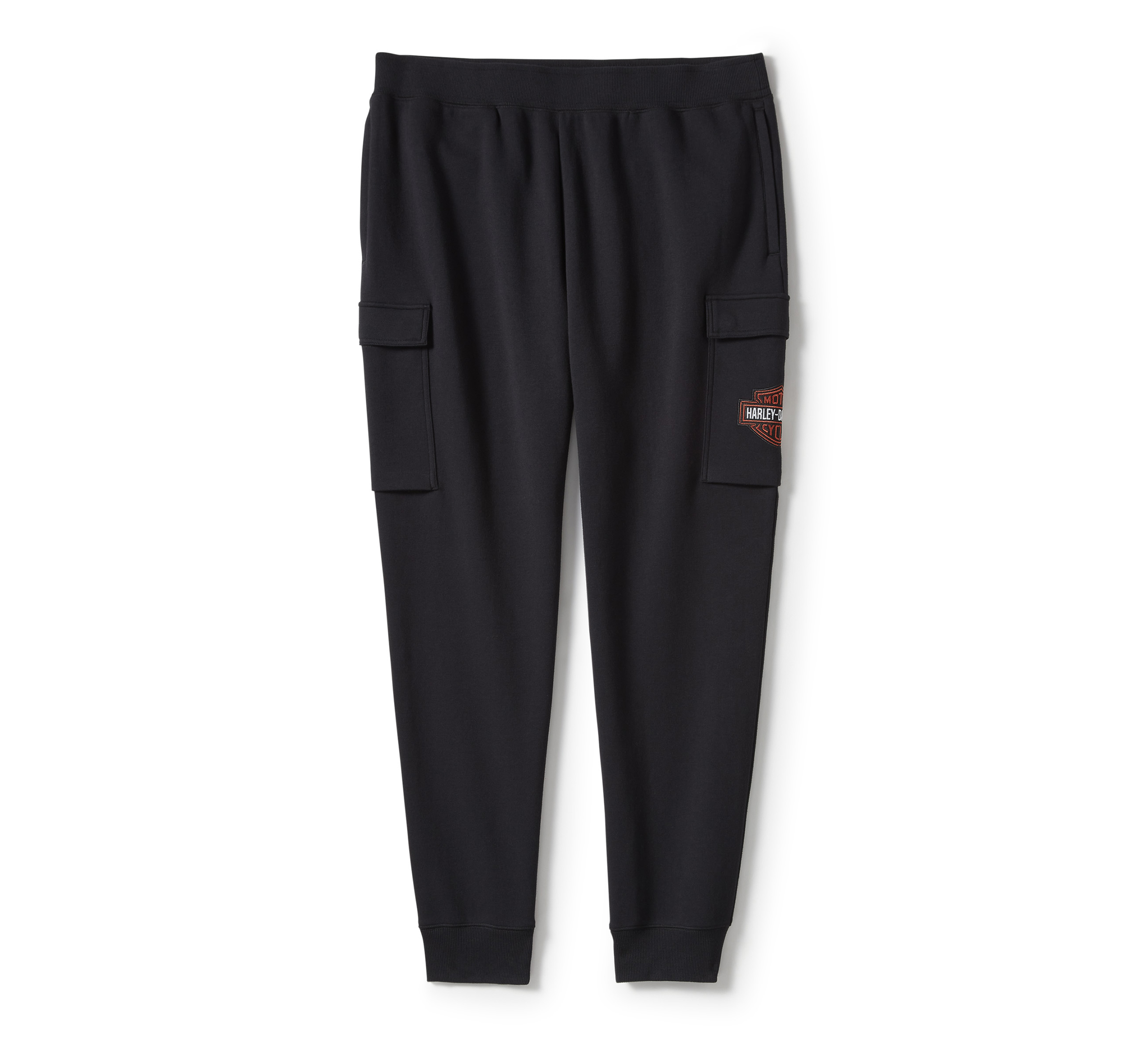 HARLEY DAVIDSON HOMME - PANTALON CARGO JOGGING - NOIR