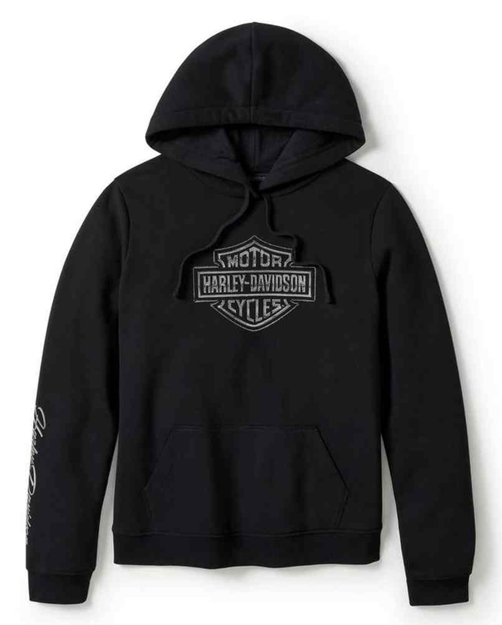 HARLEY DAVIDSON FEMME - CHANDAIL À CAPUCHON - NOIR